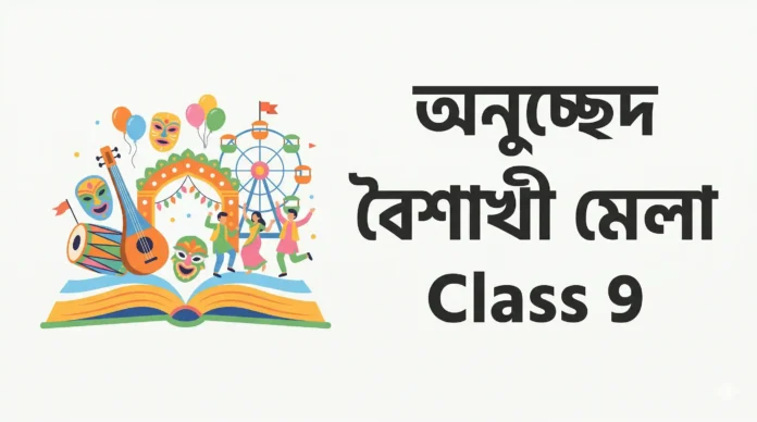 অনুচ্ছেদ বৈশাখী মেলা Class 9